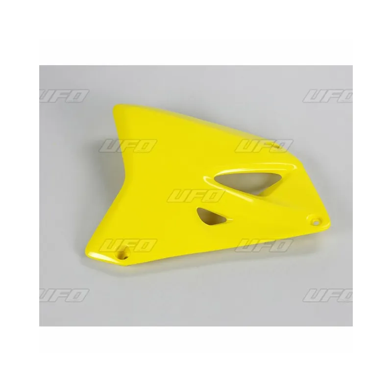 Remise Ouïes de radiateur UFO jaune Suzuki RM85