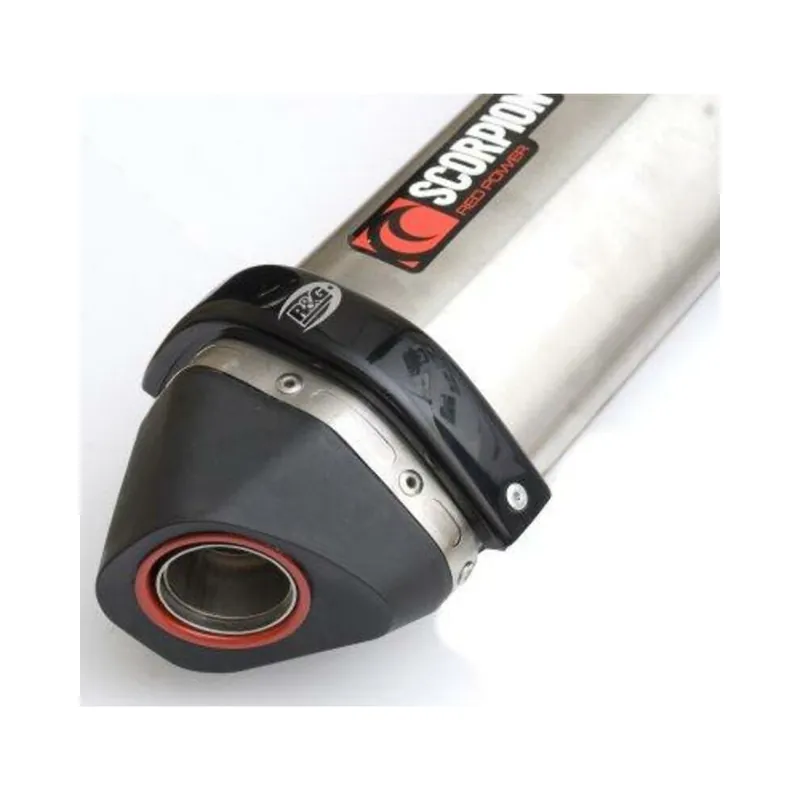 Top Vente Protection de silencieux R&G RACING noir Scorpion Red Power/Serket