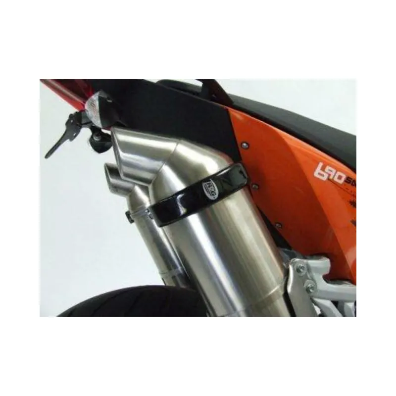 Meilleur Choix Protection de silencieux ovale R&G RACING noir