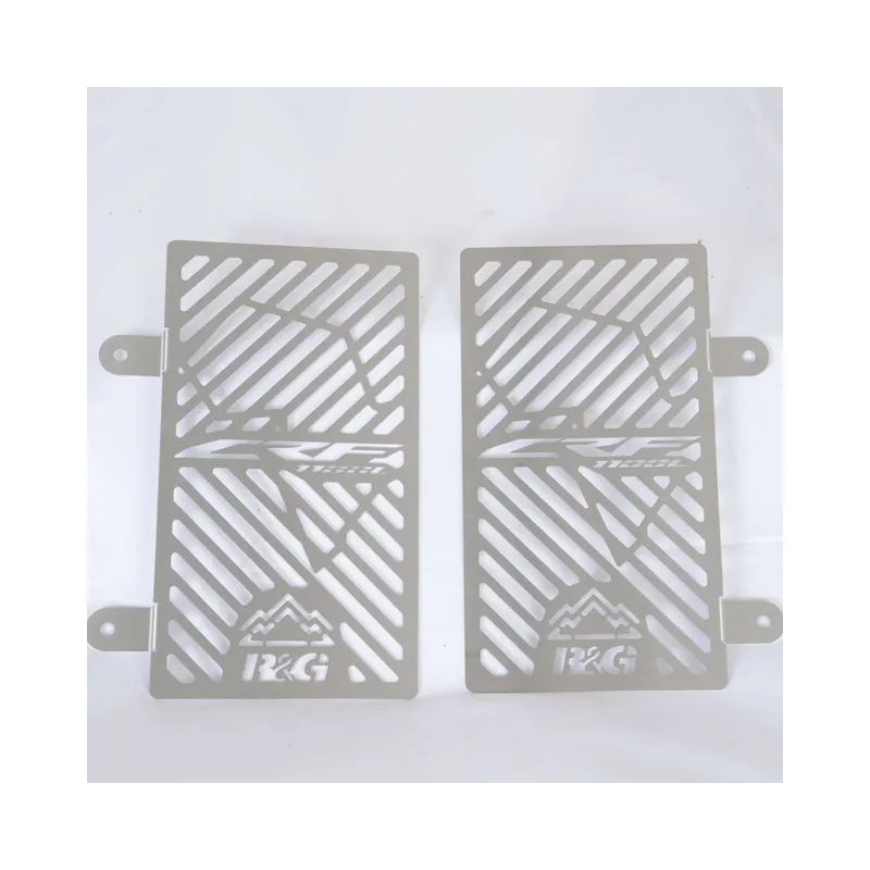 Protection de radiateur gravée R&G RACING inox Honda CRF 1100 Authentique