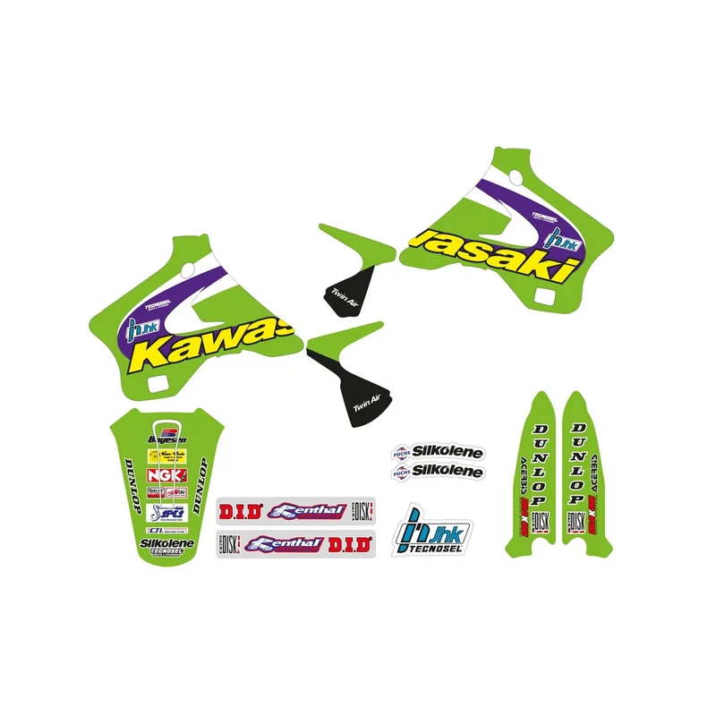 Kit déco TECNOSEL Team Kawasaki 1998 Must-Have