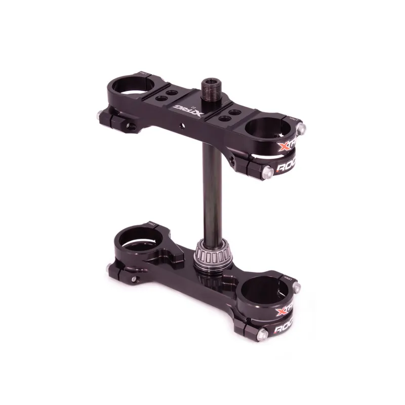 Authentique Té de fourche XTRIG ROCS Tech Offset 22 mm – noir Husqvarna TC65