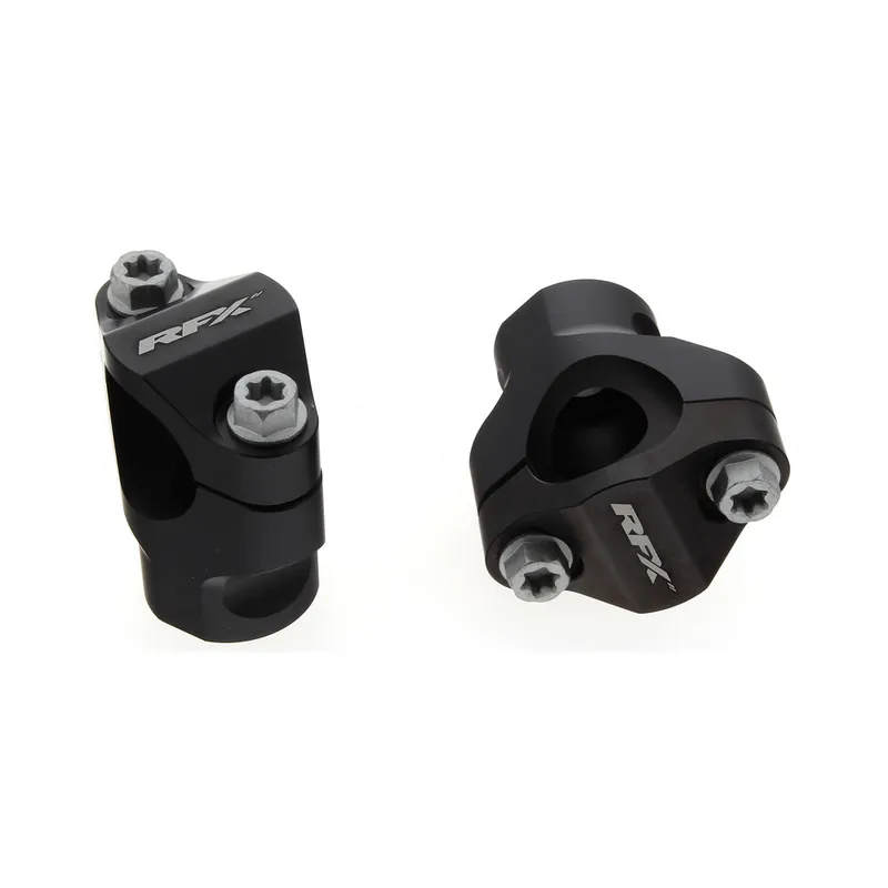 Pontets de guidon RFX Race 28,6mm (Noir) Vente Flash
