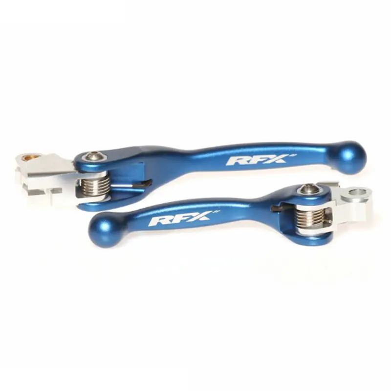 Ensemble de leviers flexibles forgés RFX Race (Bleu) Remise
