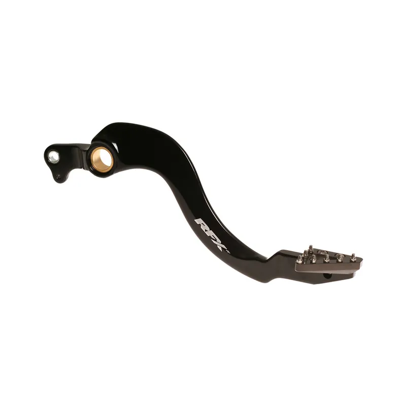 Pédale de frein arrière RFX Pro ST (Anodisé dur noir/Anodisé dur titane) – Honda CRF250/450 Nouvelle Collection