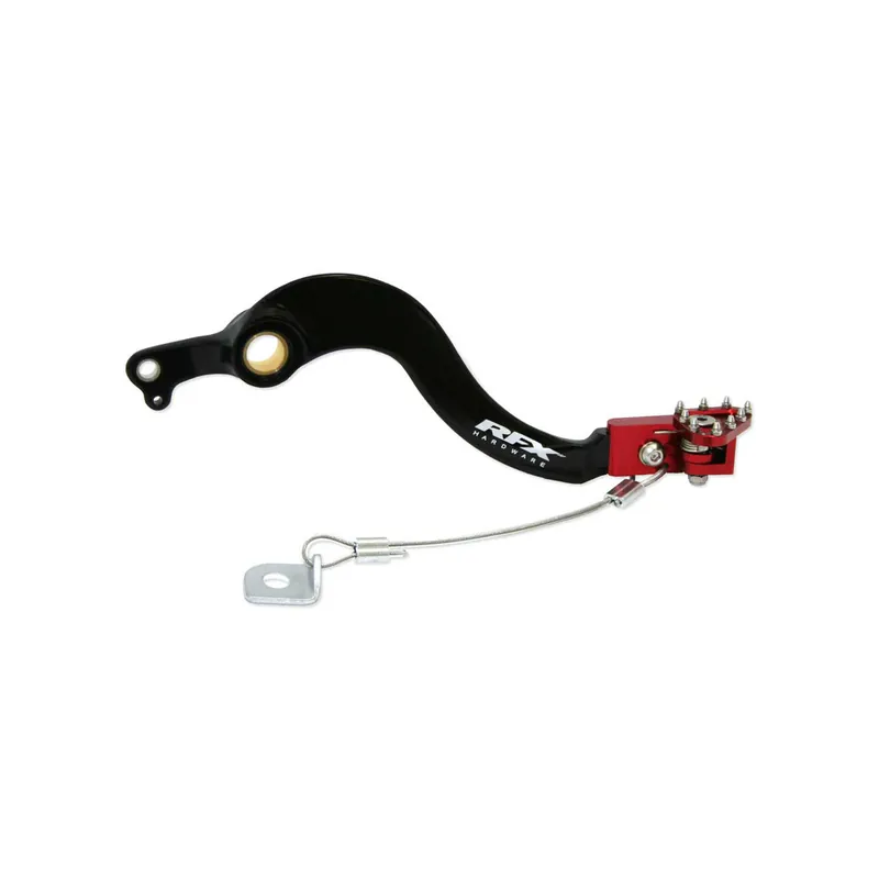 Prix Réduit Pédale de frein arrière RFX Pro FT (Noir/Rouge) – Honda CRF250