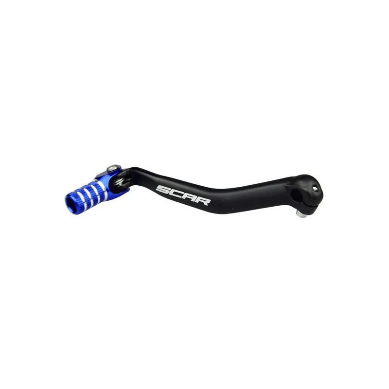 Expédition Rapide Sélecteur de vitesse SCAR noir mat/embout bleu Yamaha YZ125
