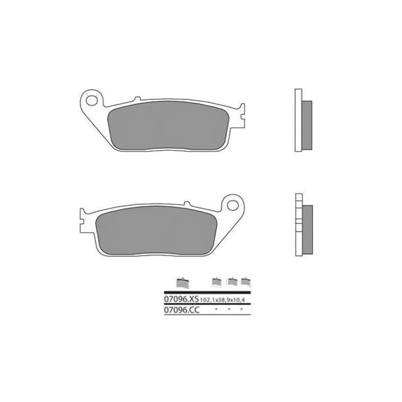 Acheter Direct Plaquettes de frein BREMBO Scooter carbone céramique – 07096CC