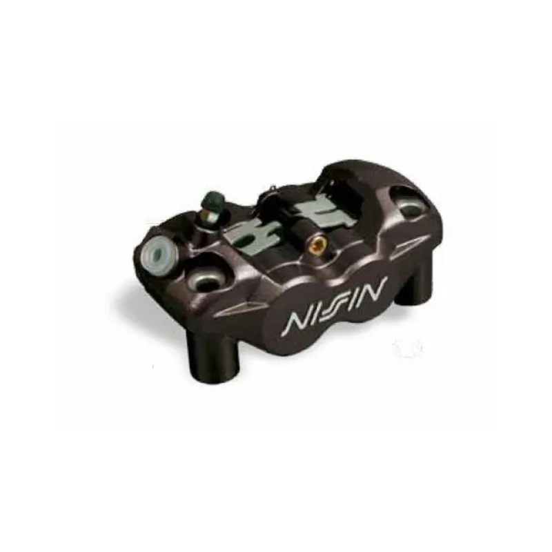 Usine Directe Etrier de frein 4 pistons radial avant gauche Noir Nissin