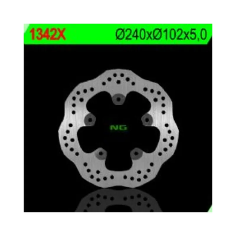 Meilleur Choix Disque de frein NG BRAKES pétale fixe – 1342X
