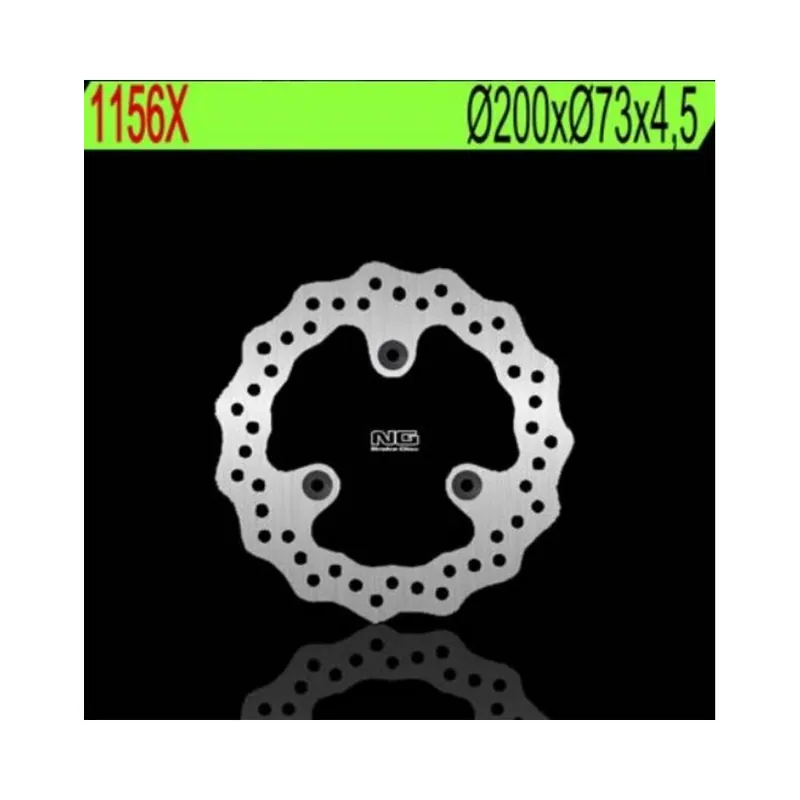 Disque de frein NG BRAKES pétale fixe – 1156X Vente Directe