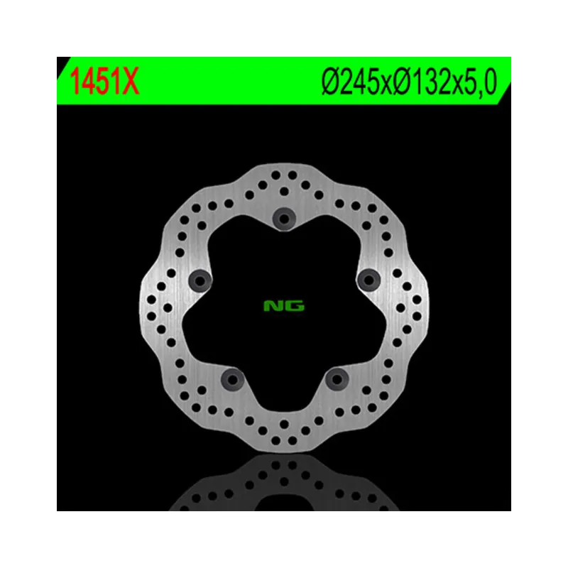 Disque de frein NG BRAKES pétale fixe – 1451X Meilleur Choix