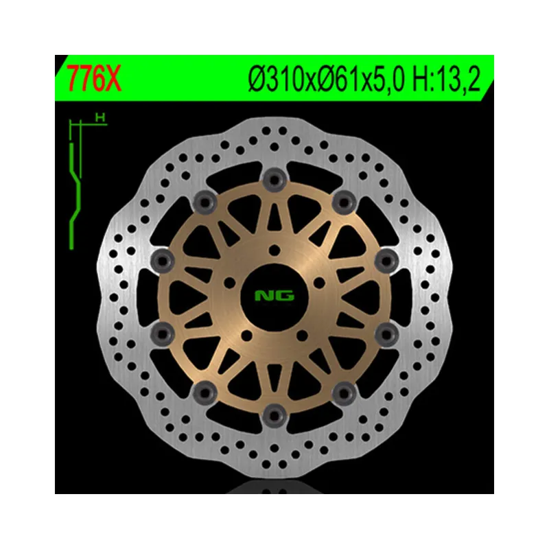 Must-Have Disque de frein NG BRAKES pétale flottant – 776X