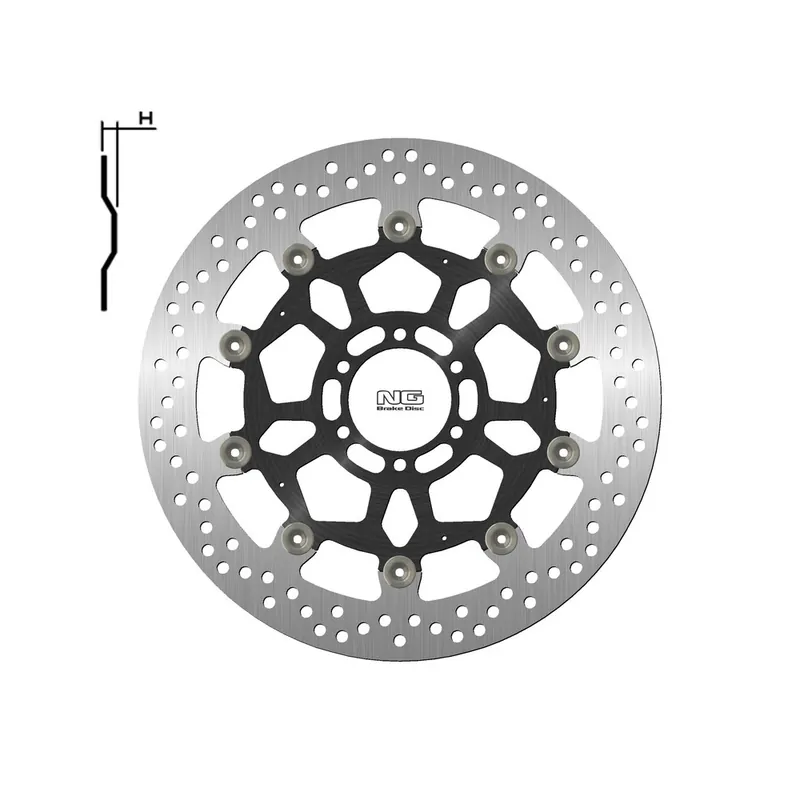 Disque de frein NG BRAKES Flottant – 1790G Offre Du Jour