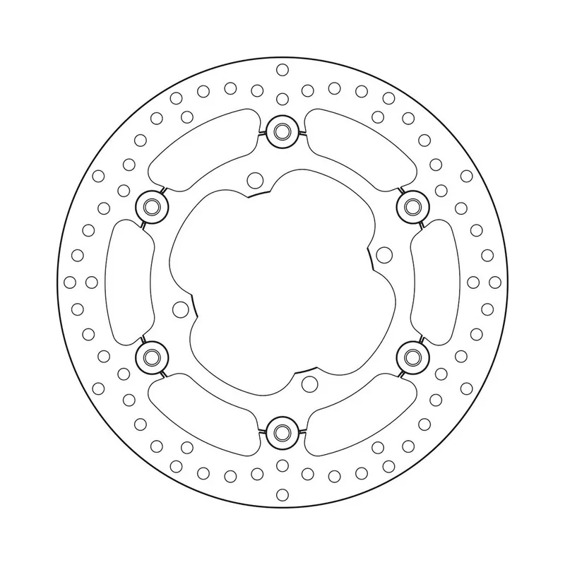 Must-Have Disque de frein BREMBO Oro flottant – 78B40844