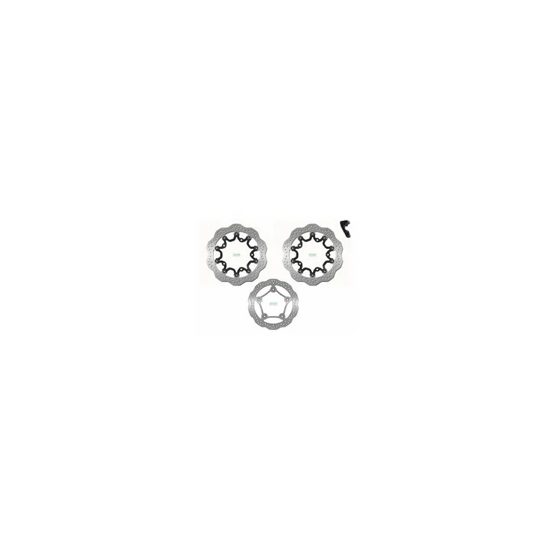 Remise Kit de 3 disque de frein Oversize NG BRAKES pétale flottant – 298 KITTMAX 2012