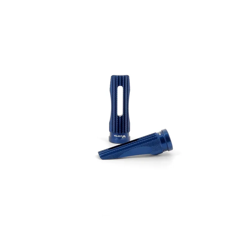Reposes-pied V PARTS Racing Pro 2 bleu Nouvel Arrivage