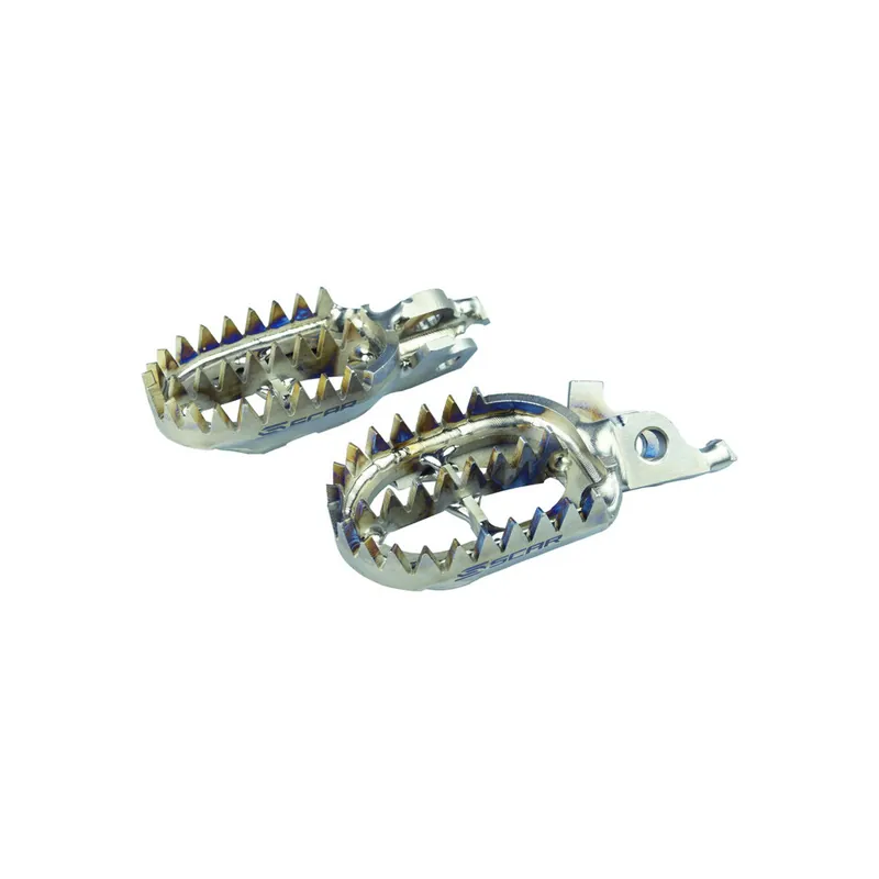 Jusqu&rsquo;à Épuisement Des Stocks Repose-pieds SCAR Titane Gripper Honda CR125R/250