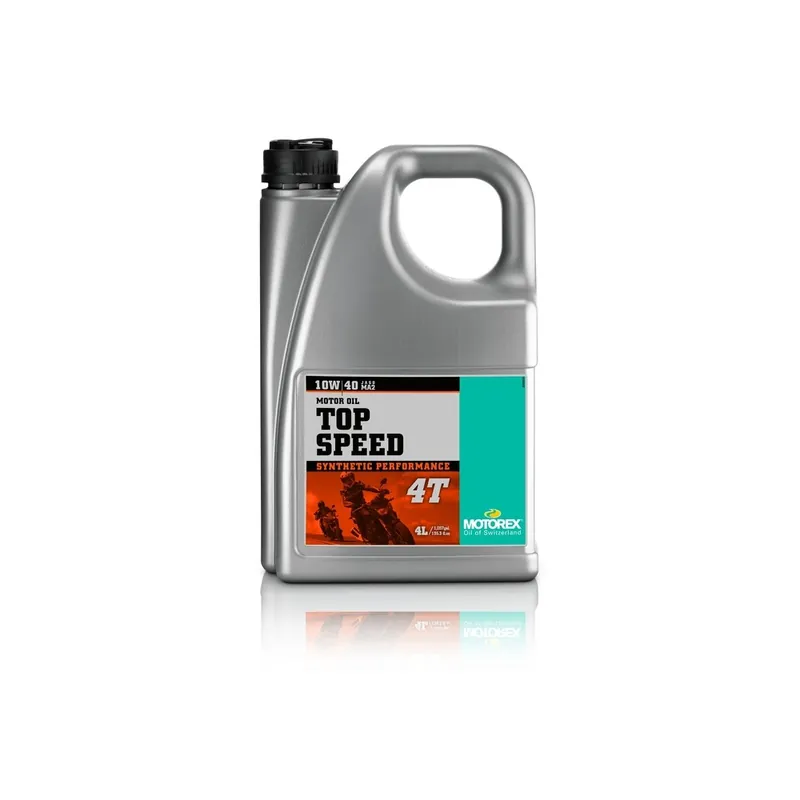 Bon Plan Huile moteur MOTOREX Top Speed 4T – 10W40 4L x4