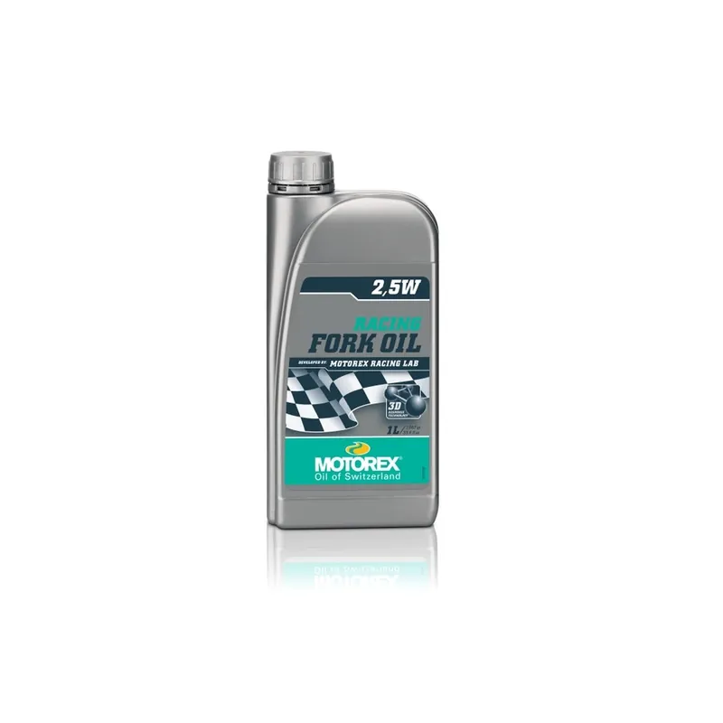 Huile de fourche MOTOREX Racing Fork Oil – 2.5W 1L x6 Dernière Chance