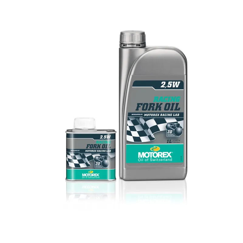 Huile de fourche MOTOREX Racing Fork Oil – 2.5W 25ML x12 Dernière Chance
