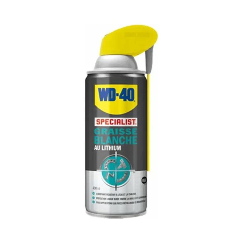 Graisse blanche WD-40 Specialist – spray 400ml Expédition Rapide