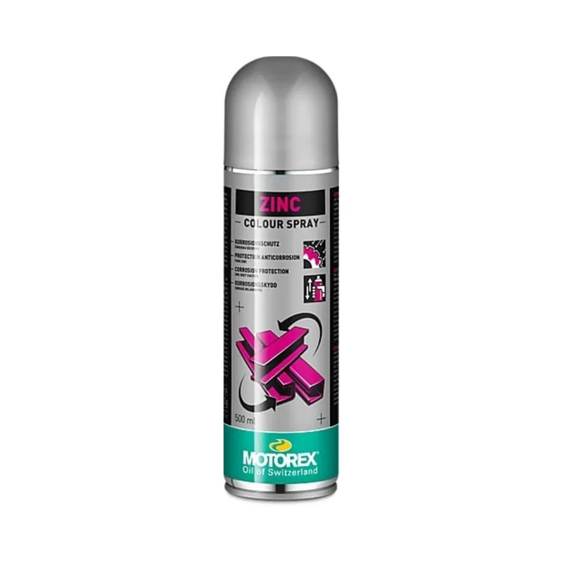 Vernis Zinc MOTOREX Colour Spray – 5 ml x12 Prix Bas