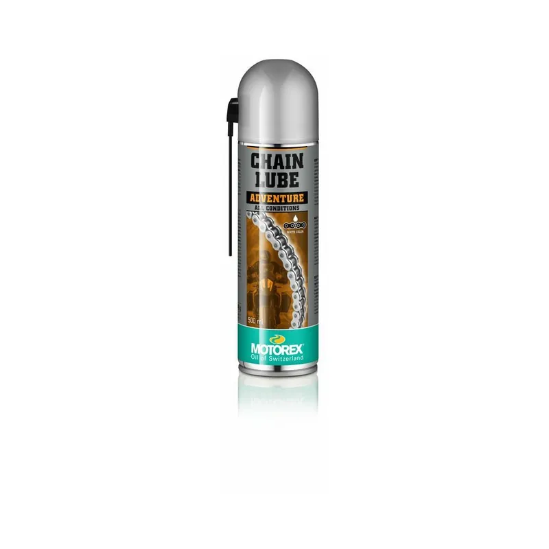 Dernier Modèle Lubrifiant chaîne MOTOREX Chainlube Adventure toutes conditions – Spray 5 ml x12