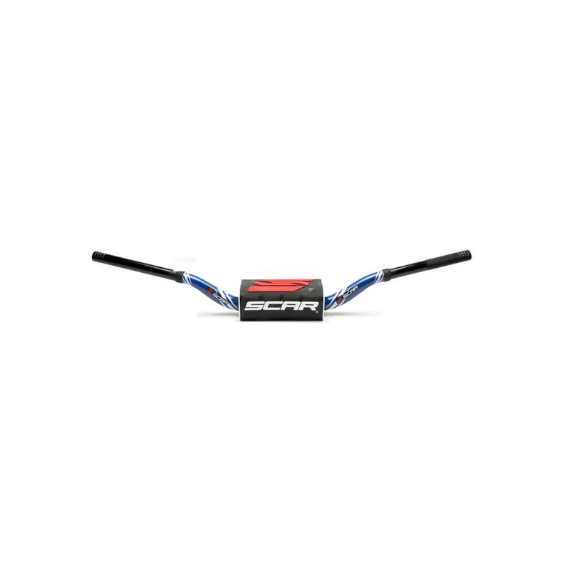 Guidon SCAR O² 28.6mm Mini 65/85 Low – Graphic Colour bleu Nouvel Arrivage