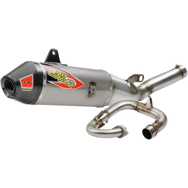 EXHAUST T6 SS/TI/CF YAM 250 Bon Plan