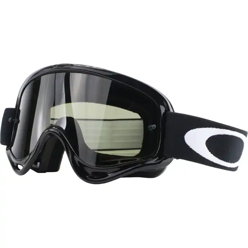 Masque OAKLEY XS O Frame MX Sand Jet Black écran Dark Grey + transparent Meilleur Choix