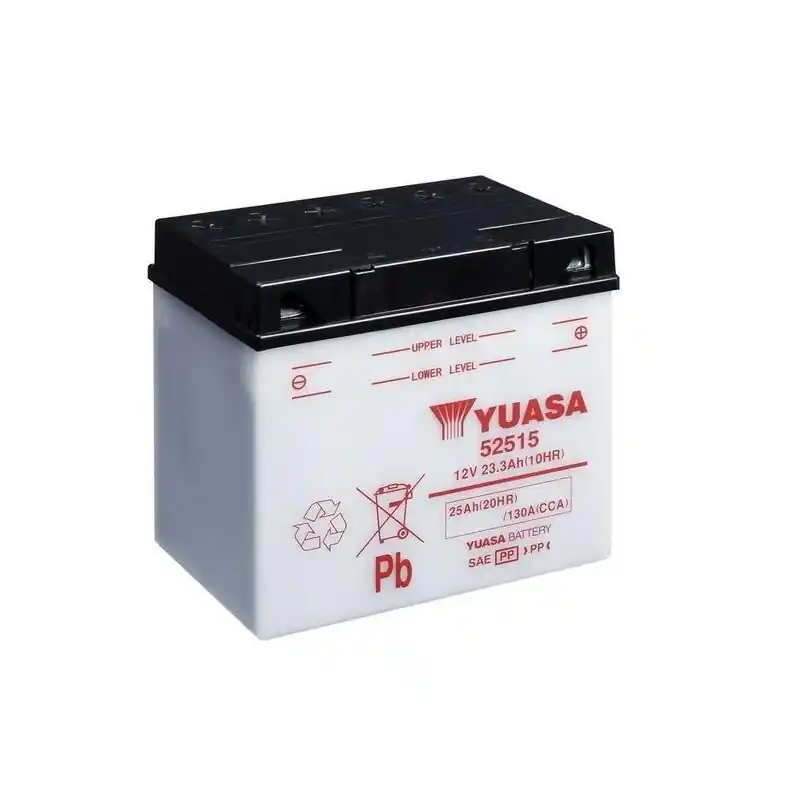 Vente Directe Batterie YUASA conventionnelle sans pack acide – 52515
