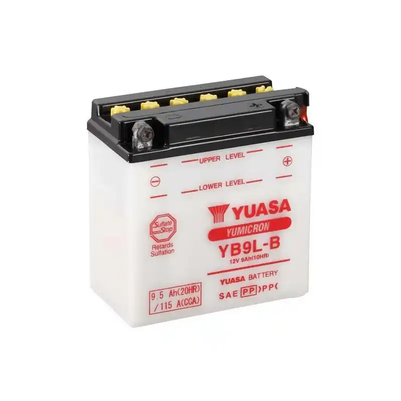Livraison Express Batterie YUASA conventionnelle sans pack acide – YB9L-B