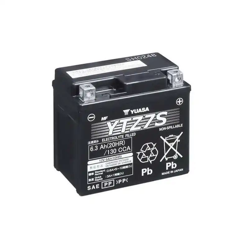 Nouvelle Collection Batterie YUASA W/C sans entretien activé usine – YTZ7S