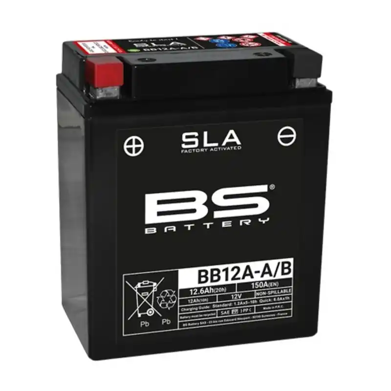 Batterie BS BATTERY SLA sans entretien activé usine – BB12A-A/B FA Commande En Gros