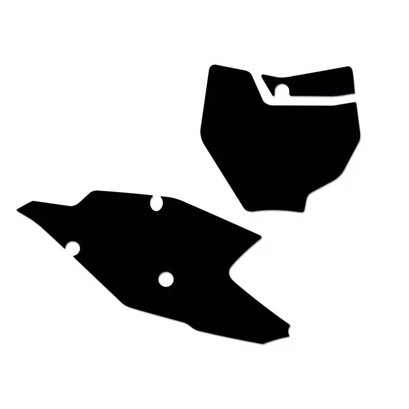 Fonds de plaque BLACKBIRD noir KTM SX/SX-F Top Vente