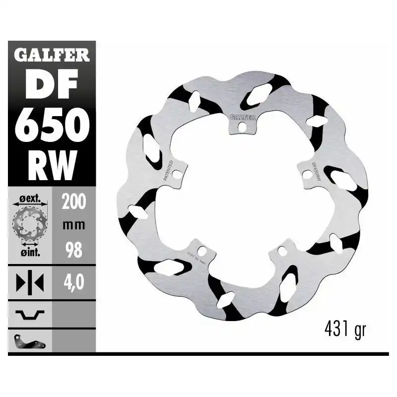 Petit Prix BRAKE DISC FIXED WAVE GR