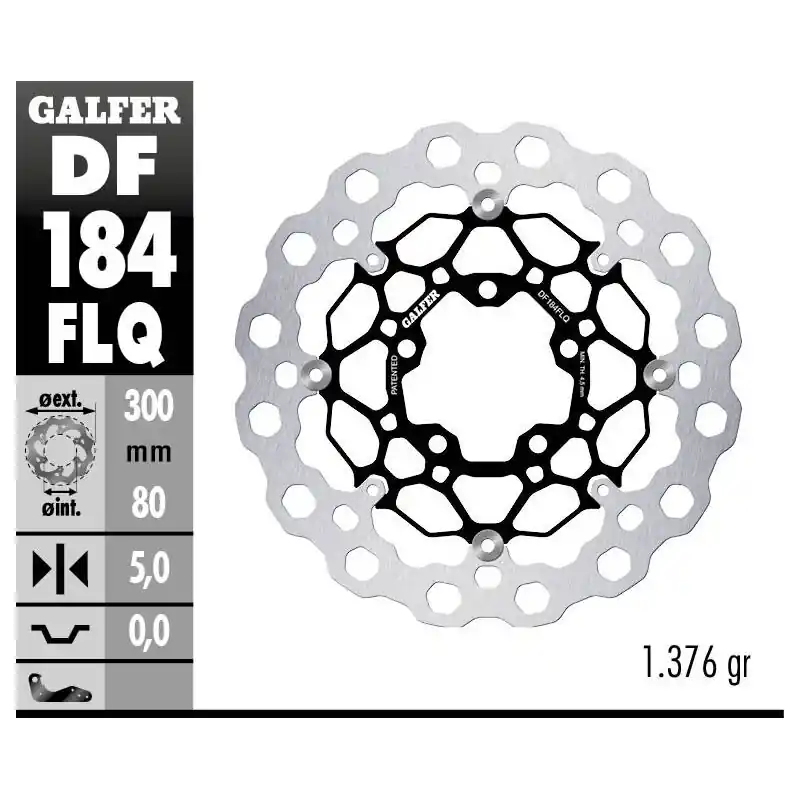 BRAKE DISC FLOAT CUBIQ Réduction