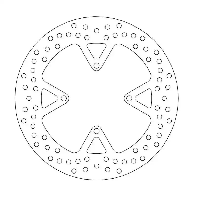 Haute Qualité BRAKE DISC HALO REAR