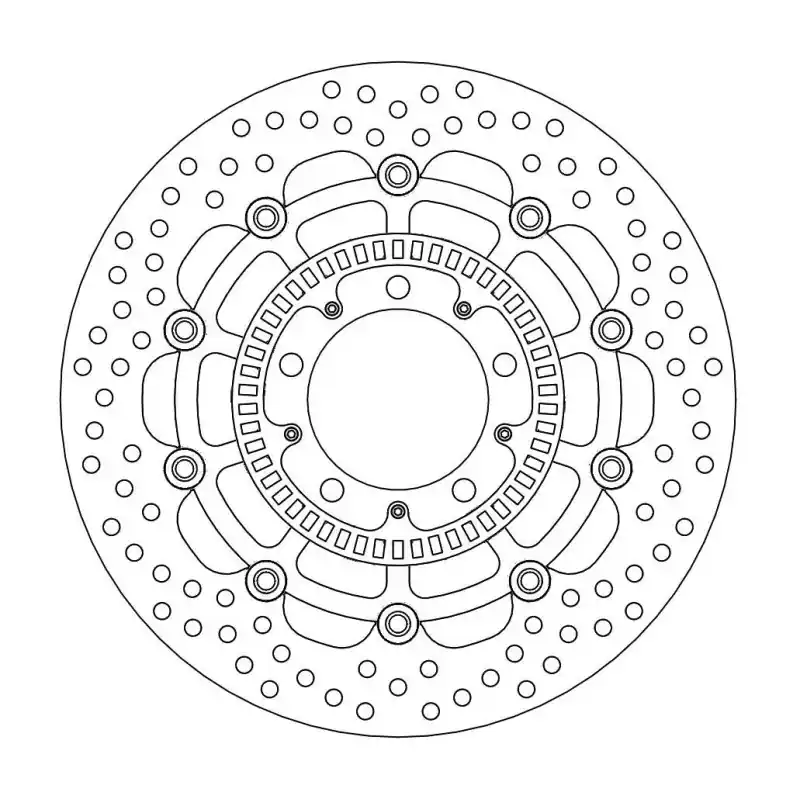 BRAKE DISC HALO FLOAT FT Soldes