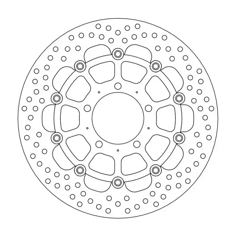 Dernier Modèle BRAKE DISC HALO FLOAT FT