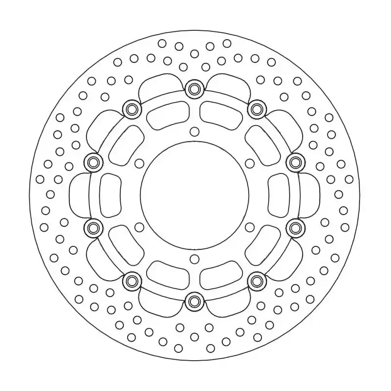 BRAKE DISC HALO FLOAT FT Soldes