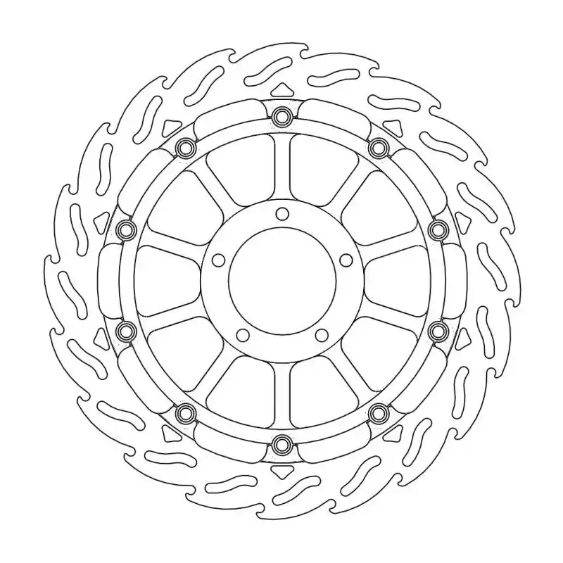BRAKE DISC FLAME RACING FT L Commande En Gros
