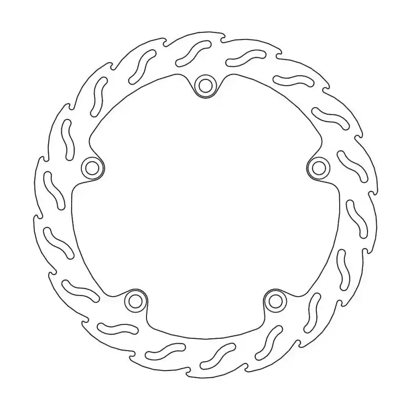 Bon Plan BRAKE DISC FLAME REAR