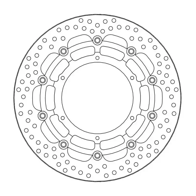 BRAKE DISC HALO FLOAT FT Meilleure Vente