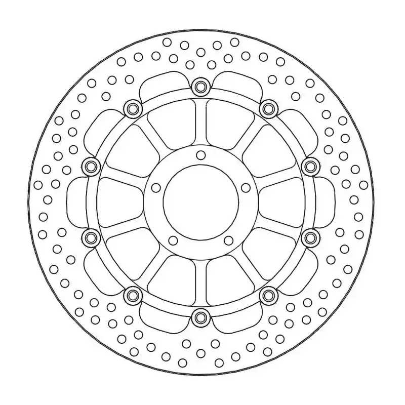 Solde BRAKE DISC HALO FLOAT FT