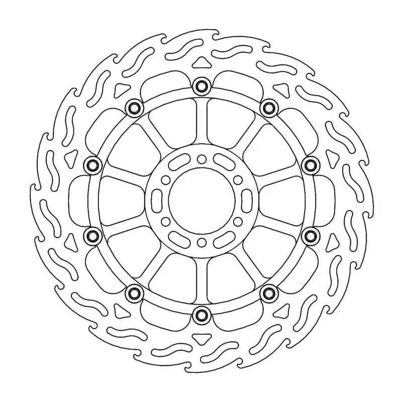 BRAKE DISC FLAME FLOAT FT L Seulement Aujourd&rsquo;hui