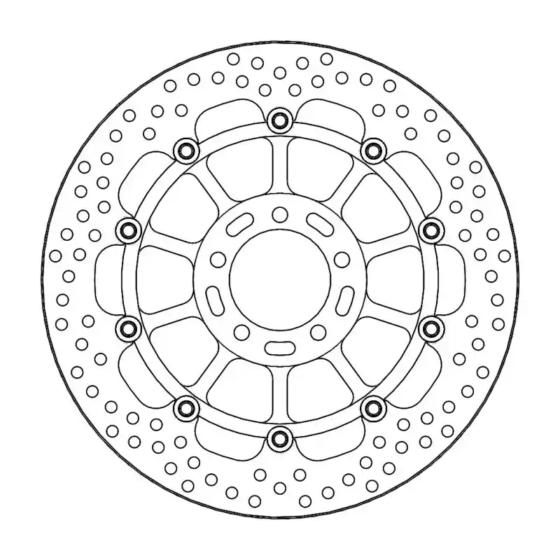 BRAKE DISC HALO FLOAT FT Meilleur Choix
