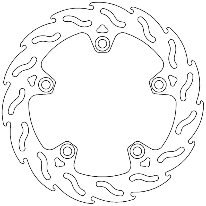 BRAKE DISC FLAME FRONT Offre Spéciale