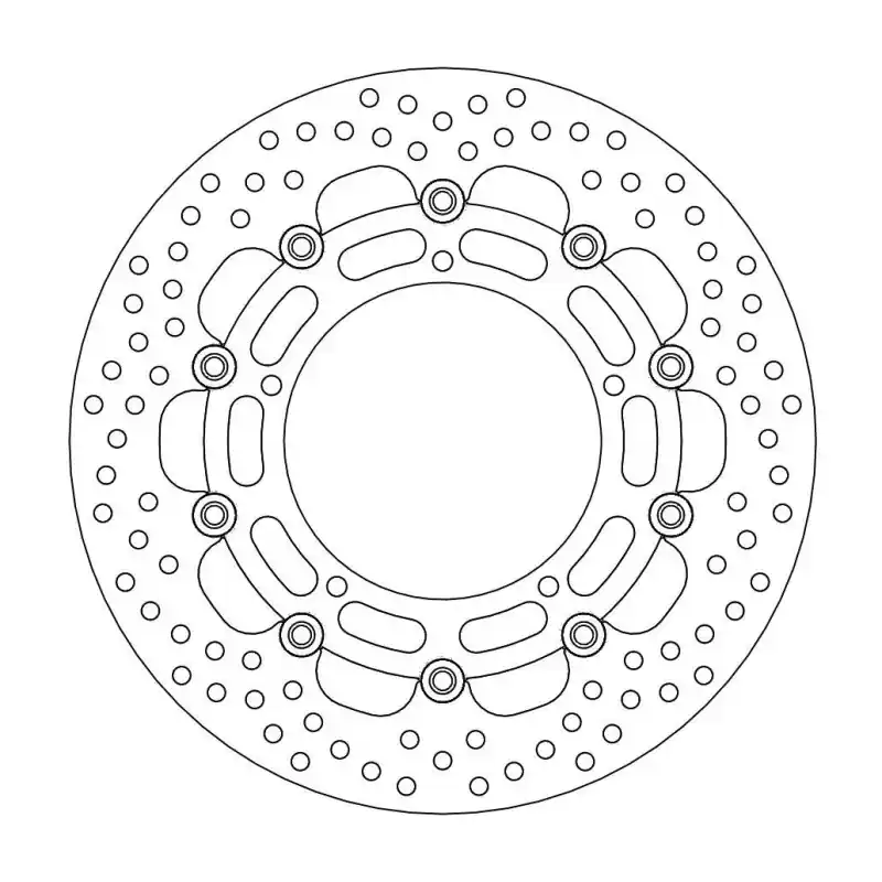 Haute Qualité BRAKE DISC HALO RACING FR